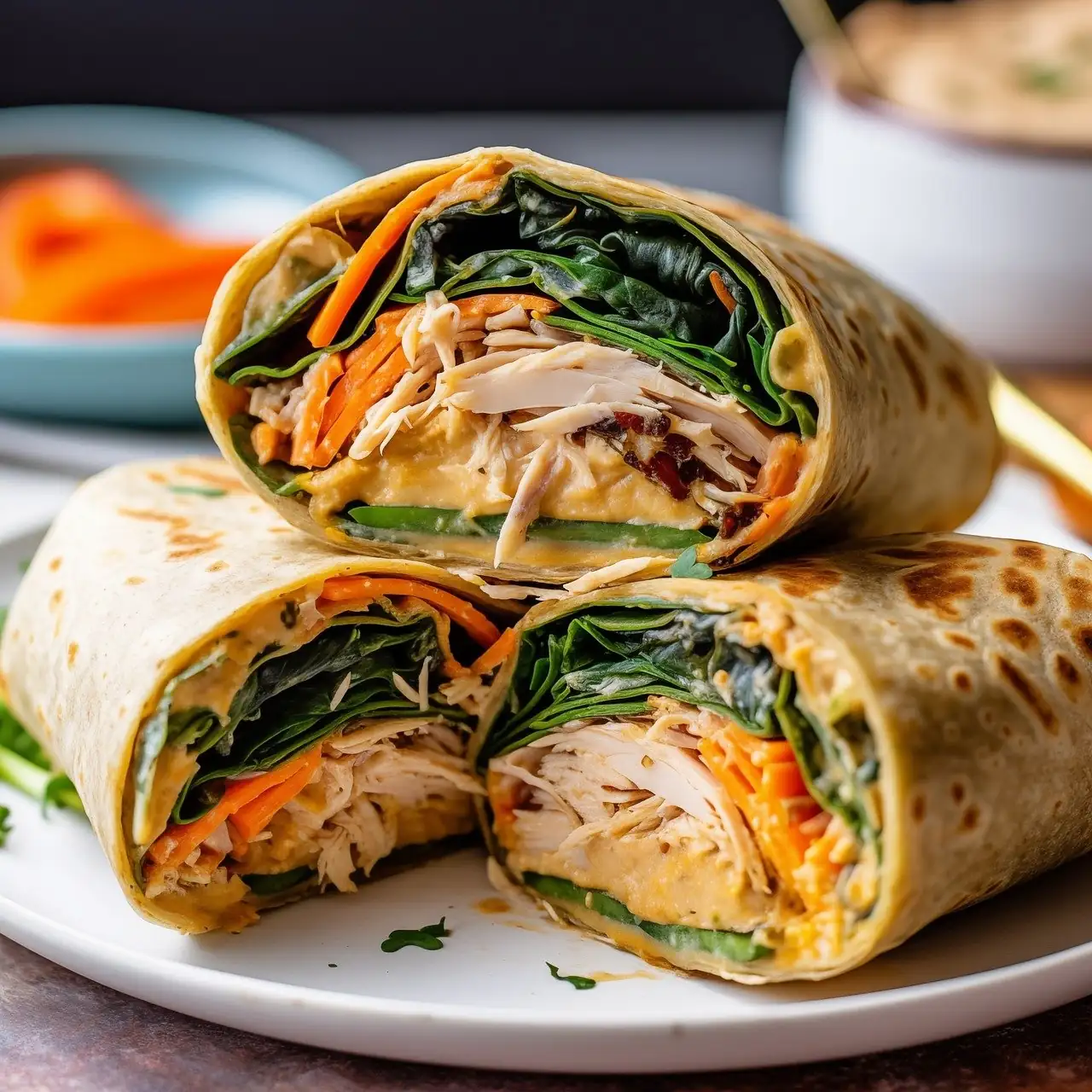 Airfryer wrap met kip: goedkoop studenten recept