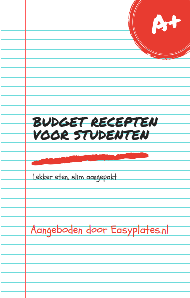 EasyPlates gratis budget weekmenu e-book